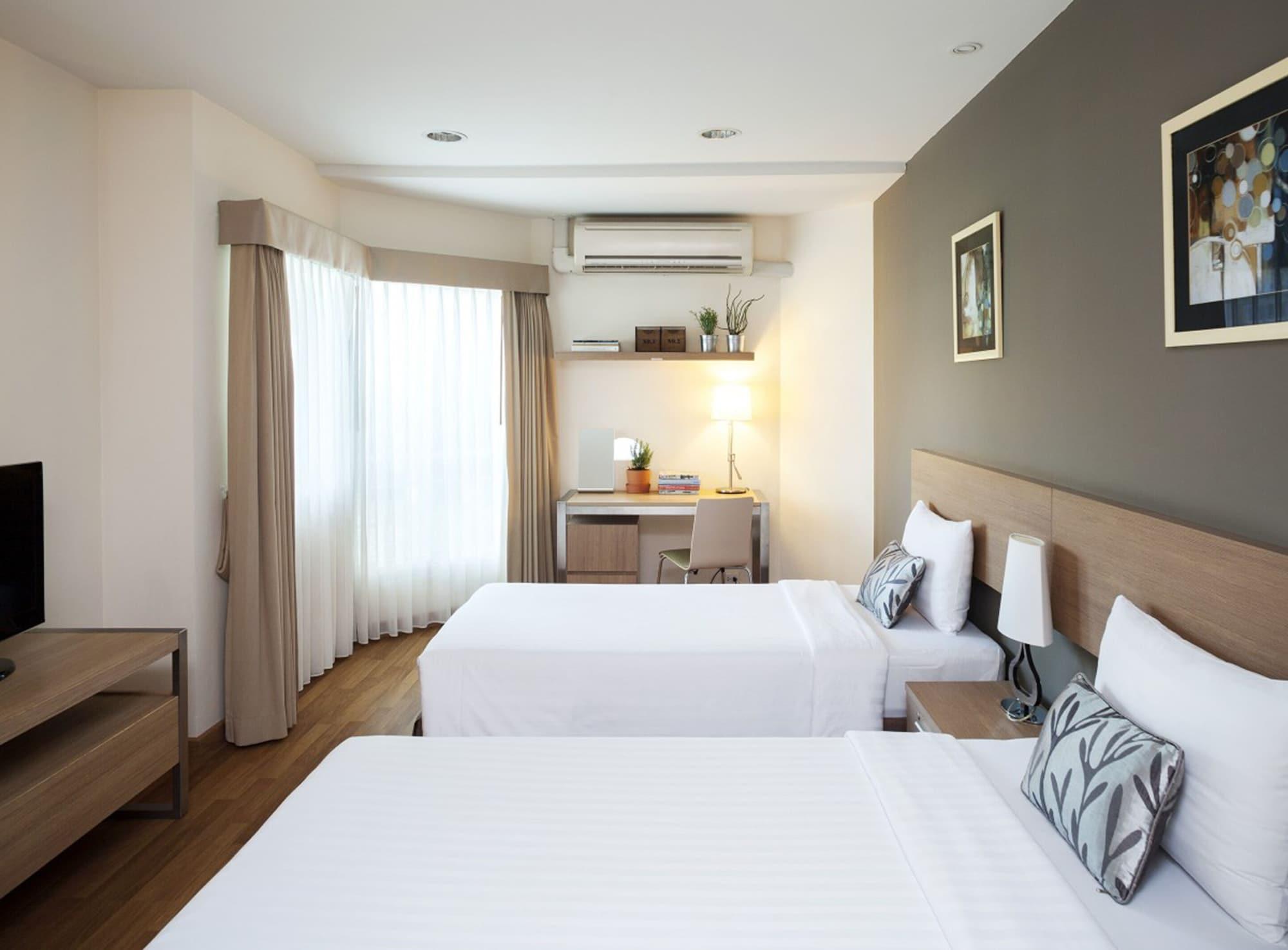 Viva Garden Serviced Residencia Bangkok Exterior foto