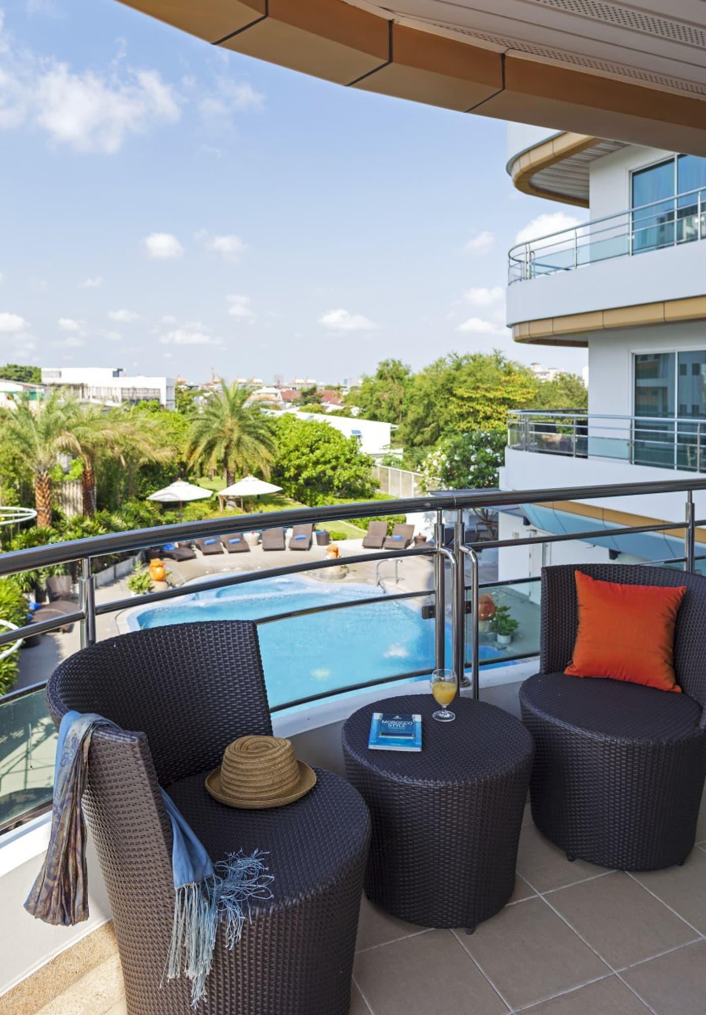 Viva Garden Serviced Residencia Bangkok Exterior foto