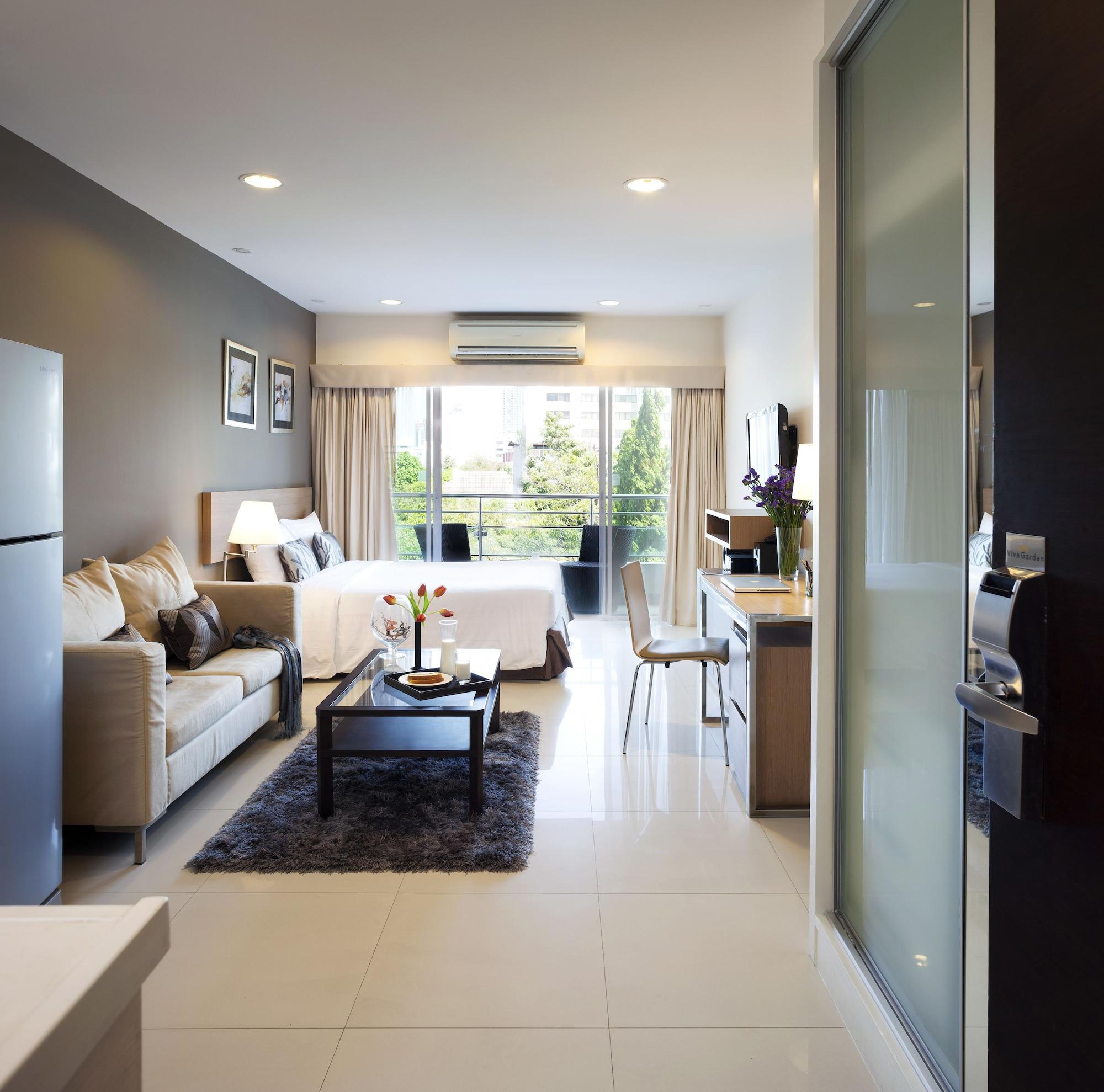 Viva Garden Serviced Residencia Bangkok Exterior foto