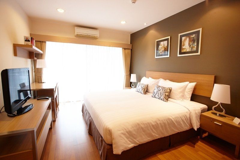 Viva Garden Serviced Residencia Bangkok Exterior foto