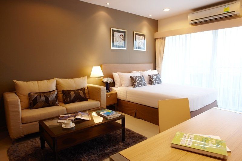 Viva Garden Serviced Residencia Bangkok Exterior foto